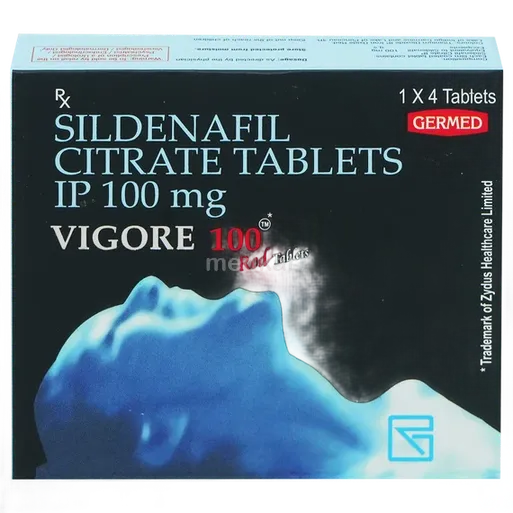 vigora 100mg tablet 4's
